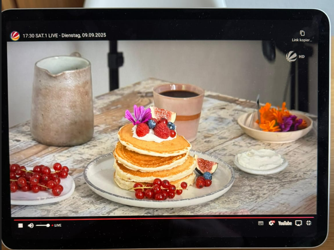 Pancakes TV Auftritt